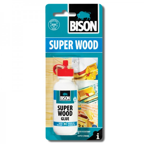 BISON SUPER WOOD GLUE PVAC ΞΥΛΟΚΟΛΛΑ BLISTER 75gr 66273
